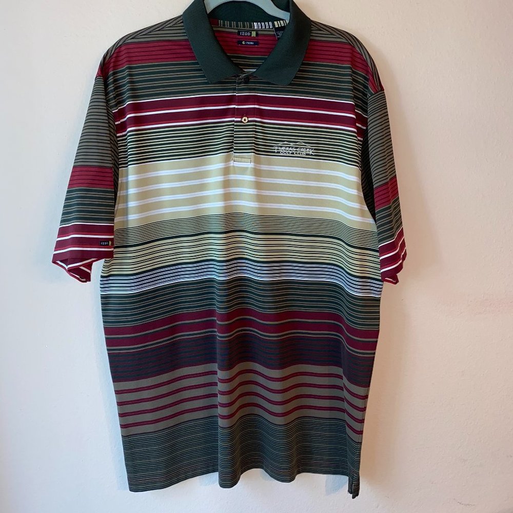 Izod Golf Polo, Tijeras Creek Golf Club, XXL, EUC